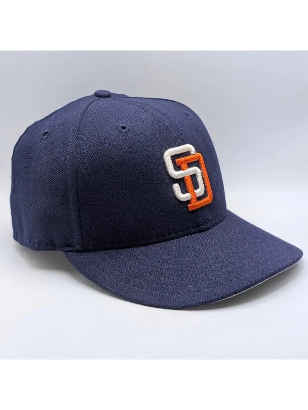 Vintage San Diego Padres New Era 5950 Diamond Wool Hat USA Made 90’s Size 7 1/4